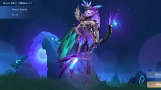 How To Get Miya - modena butterfly Legend Skin in Mobile Legends magic wheel in mlbb