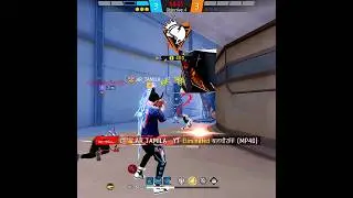 🔥 Free Fire Revenge 1v3 | AWM x MP40 OP Clutch | Rajinikanth Jailer BGM | AR Tamila Gaming | #shorts