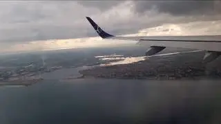 SP-LNF LOT Embraer ERJ-195 Warsaw Chopin - Odessa. Takeoff & Landing