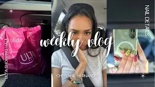 WEEKLY VLOG: ulta haul, new nails 