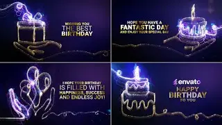 Stylish Birthday Wishes Intro | Fun & Festive Birthday Template