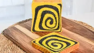 ✅Pane in cassetta alla curcuma e Carbone Vegetale! Pancarr&egrave; ricetta