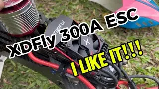 Testing the new 300A HV ESC from ZTW (will be known as XDFly in future). I like it!!!