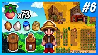 🤩Empieza la REAL Producción en Verano🥚🥛 Gallinas, Mayonesa y Melones - Stardew Valley - Capitulo #6