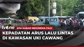 Situasi Arus Lalu Lintas di Kawasan UKI Cawang Terpantau Padat | AKIP tvOne