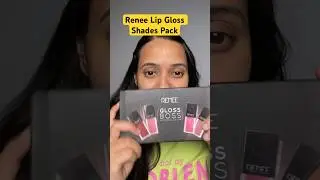 Renee Cosmetics Lip Gloss Shades #shorts #lipgloss #lipstick #makeup #beautytips #youtubeshorts