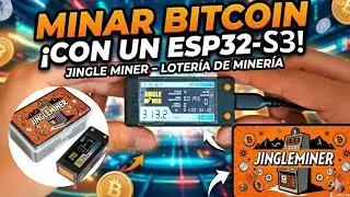 Jingle Miner based on ESP32-S3 | Lottery Miner Testing and Configuration