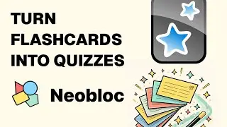 Turn Anki Flashcards into MCQs & Quizzes with Neobloc
