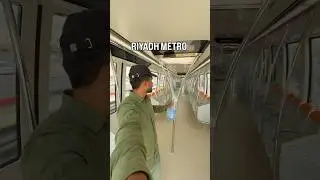 Saudi Arabia Riyadh metro🇸🇦 mini vlog @Abusadvlogs