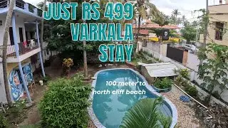 Budget friendly/affordable resort with swimming pool/varkala/north cliff/tamil
