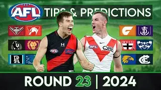 AFL Round 23, 2024 - Tips & Predictions