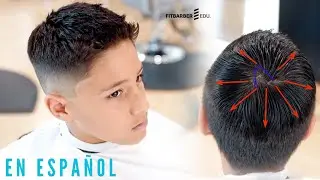 CORTE DE NI&Ntilde;O FACIL A MAQUINA y TIJERA - PASO A PASO