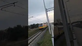 1388 224-8 z RegioJet do Warszawy Wschodniej przejeżdża po CMK obok Zawiercie Borowe Pole #regiojet