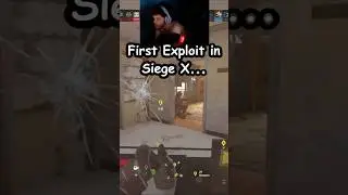 First Exploit In Siege X... #ytshorts #siege #r6 #shorts #rainbowsixsiege #siegex