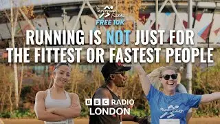 Running is for EVERYONE! BBC Radio London on the Free RTF 10K with RunThrough & Community Leaders