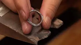 Make a Mobius Ring #handmade #jewellery #gold