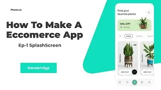 How to make a eccomerce - app | Ep -1 SplashScreen | android studio
