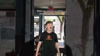 When You Walk Into An Ethnic Restaurant And It Looks Like This | Subscribe For More #shorts