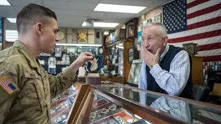 Soldier Walks Into a Pawn Shop with an Old Medal—The Owner’s Reaction Leaves Him in Tears!
