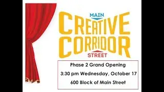 Main Street Creative Corridor Project