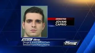 Drugs & $302,000 in cash seized from man's home