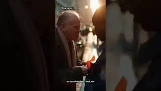 Old Man Battles Parking Ticket: Watch the Heated Exchange!