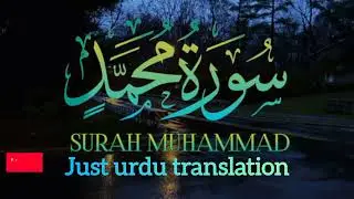 Surah Muhammad (ﷺ) | Urdu Translation | A Powerful Message of Faith that make you 😢 cry