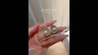 It's not jewelry that makes you shine. It can help you find your shining self. #jewelry #earrings