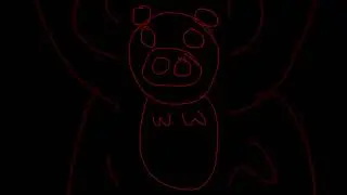Pig drawing