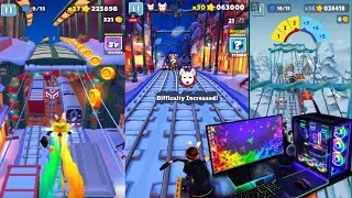 Non-Stop Running! 🚀 | Subway Surfers High Score Live | 1 Rank All India #subwaysuffers
