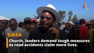 Church, leaders demand tough measures as road accidents claim more lives.