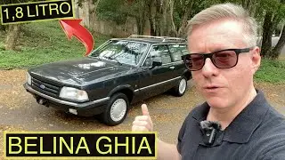 BELINA GHIA 1.8: a força da VW com o requinte da Ford