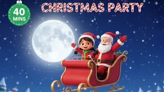 Christmas for Kids! | Learning Colors, Shapes & Xmas Traditions | 40 Minute Holiday Special 