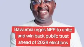 Bawumia: NPP Needs Unity to Win 2028 Elections &ndash; Full Analysis & Party Appeal
