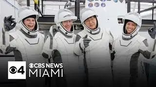 Novice international space crew, led by Bitcoin billionaire, scheduled to orbit Earth's poles