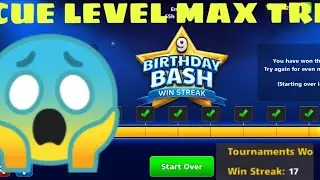 9 Birthday  Bash cue Free Level Max Trick Mr Tamoor xd