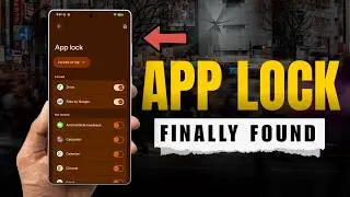 App Lock Feature FINALLY FOUND !