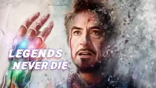 Legends Never Die | Iron Man & Captain America Best Scene | Avengers: Endgame.