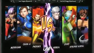 UMVC3 UNDEFEATED 2017 (Las Vegas RyanLV) vs (SoCal Killer Kai)