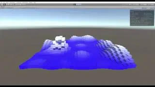 Voxel Water Testing - Procedural Foam + Contact Foam