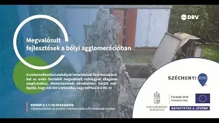 DRV Zrt. Fejleszt&eacute;sek a b&oacute;lyi agglomer&aacute;ci&oacute;ban