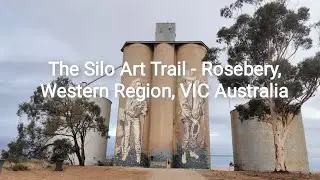 The Silo Art Trail - Rosebery, Western Region, VIC Australia