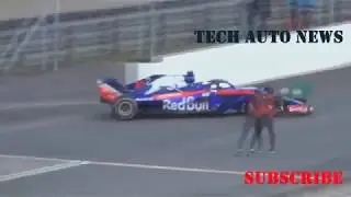 Daniil Kvyat HONDA TORO ROSSO PREPARATION AND PRACTICE HIGHLIGHTS IN JAPAN