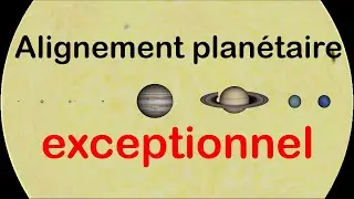 Alignement plan&eacute;taire exceptionnel