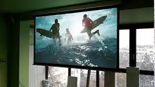 Ел. екран Projecta 220см. и проектор Sony VPL-HW65ES/W