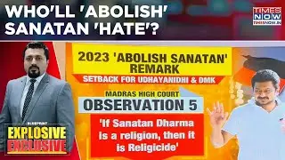 Madras HC Terms Stalin Jr's 'Abolish Sanatan' Remark 'Hate Speech'; Who'll 'Abolish' Sanatan 'Hate'?