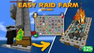 Minecraft: EASY RAID FARM! (1.21+ Tutorial)