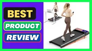 HOELLL Walking Treadmill Pad with 5% Adjustable Incline and APP Sync