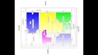 35x50 feet north facing house plan rent purpose | 2bhk house plan