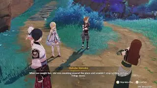 GOROU MEETS ALRANI FROM AKADEMIYA Genshin Impact CUTSCENE